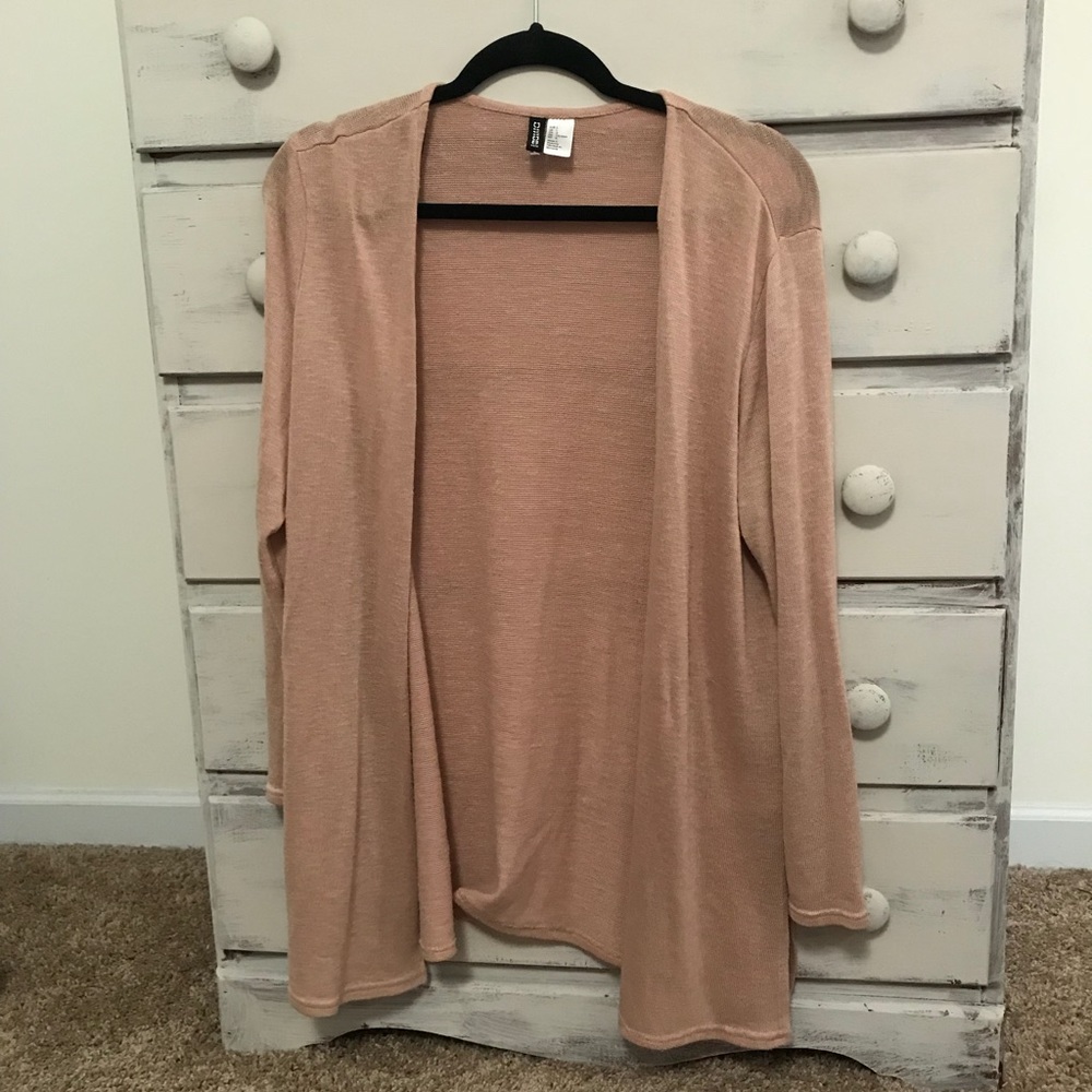 Tan cardigan